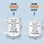 Custom Mug - Personalized Birthday Gifts For Mom, Dad, Brother, Sister, Kids - Together Is Our True Place