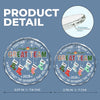 Custom Circle Glass Ornament - Personalized Christmas Birthday Gifts For Coworker, Work Bestie - Together We Make A Great Team