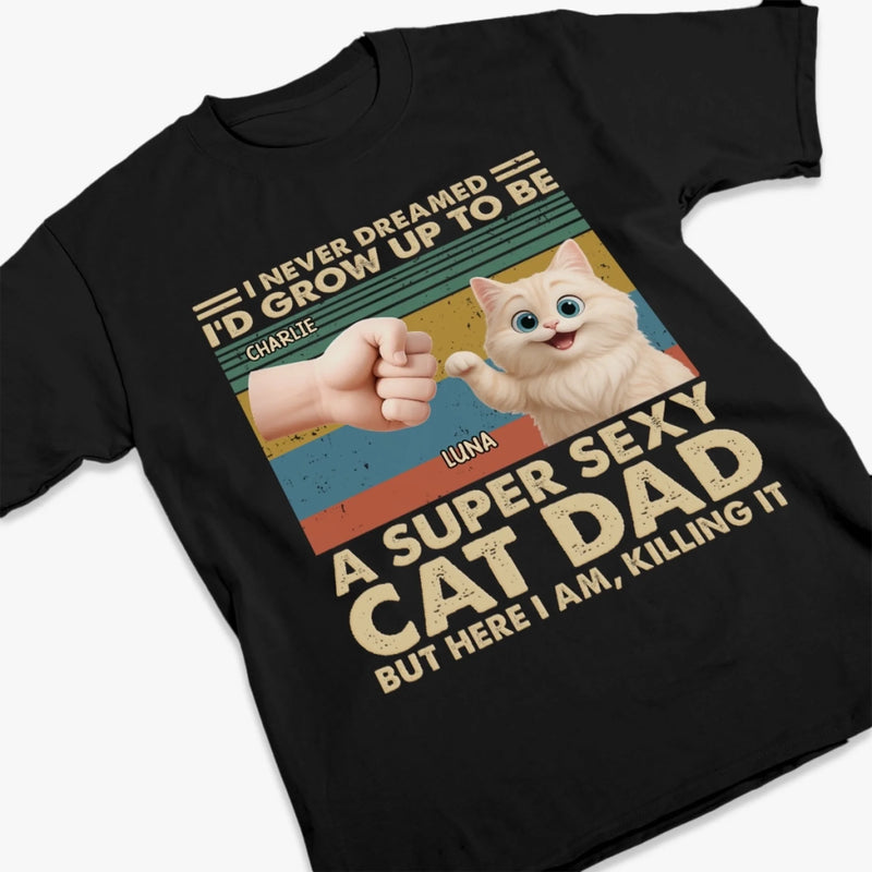Custom Unisex T-shirt, Premium T-shirt, Hoodie - Personalized Christmas Birthday Gifts For Cat Lovers, Cat Mom And Dad - Meow Icon Behavior