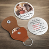 Custom Photo Pocket Hug - Personalized Anniversary Wedding Gifts For Husband And Wife, Him And Her - You Are My Forever Home