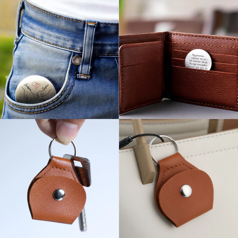 Custom Pocket Hug - Personalized Anniversary Wedding Gifts For Husband And Wife, Him And Her - I Choose You Every Day