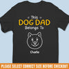 Custom Unisex T-shirt, Premium T-shirt, Hoodie - Personalized Birthday Gifts For Dog Lovers, Dog Dad And Mom, Cat Owners - My Heart Has Pawprints