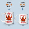 Custom Mug - Personalized Funny Gifts For Best Friends, Family, Coworker, Work Bestie - Welcome To My Rage Bird Era
