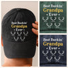 Custom Vintage Washed Denim Baseball Cap - Personalized Birthday Gifts For Dad, Grandpa - Memories Grow Bigger With You