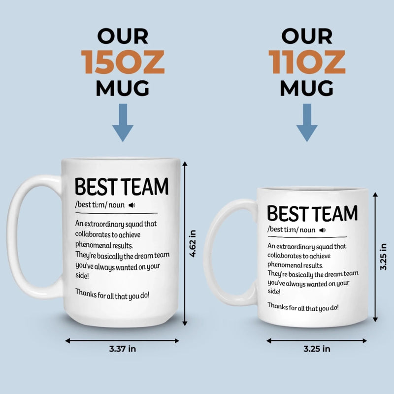 Custom Scrabble Mug - Personalized Birthday Gifts For Coworker, Work Bestie - Workdays Are Better With You