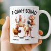 Custom Mug - Personalized Funny Gifts For Best Friends, Coworker, Work Bestie - Feather Gang In Action