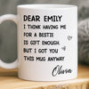 Custom Mug - Personalized Best Friend Birthday Gifts For Women, Besties, Sisters, BFF - You Are My Everyday Joy