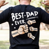 Custom Back Printed Unisex T-shirt, Premium T-shirt, Hoodie - Personalized Birthday Gifts For Dad, Grandpa - You Are My Hero