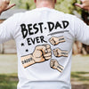 Custom Back Printed Unisex T-shirt, Premium T-shirt, Hoodie - Personalized Birthday Gifts For Dad, Grandpa - You Are My Hero