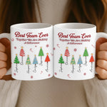 Custom Mug - Personalized Christmas Birthday Gifts For Coworker, Work Bestie - Better Together At Work