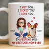 Custom Mug - Personalized Birthday Gifts For Dog Lovers, Dog Dad And Mom - My Forever Cuddle Supplier