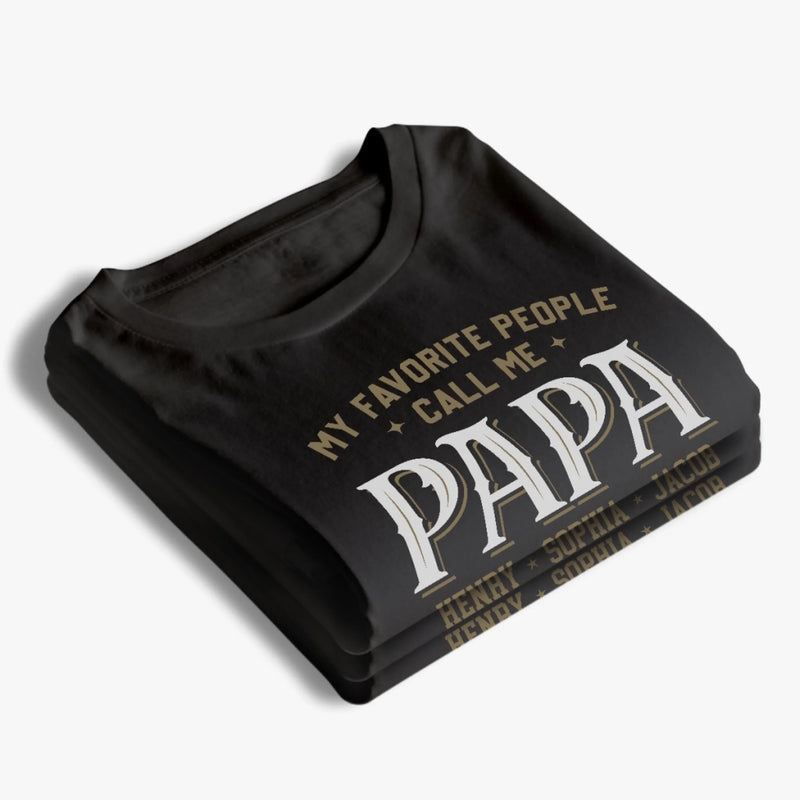 Custom Unisex T-shirt, Premium T-shirt, Hoodie - Personalized Birthday Gifts For Dad, Grandpa - My Greatest Role Forever