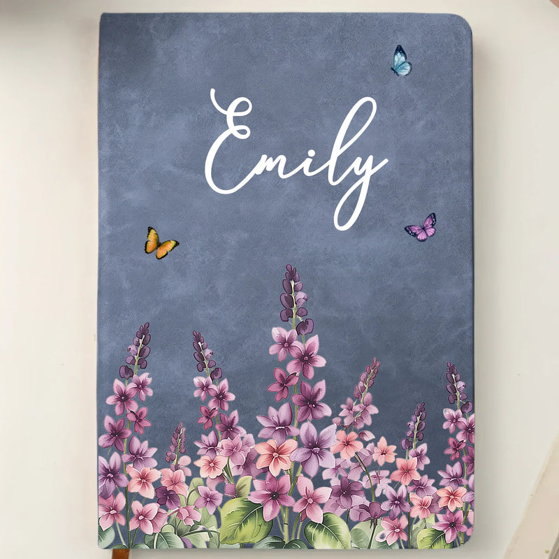 Custom Leather Writing Journal - Personalized Birthday Gifts For Besties, Sisters, BFF, Family, Yourself - Write Your Own Beautiful Story
