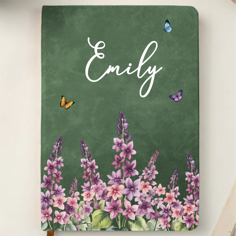 Custom Leather Writing Journal - Personalized Birthday Gifts For Besties, Sisters, BFF, Family, Yourself - Write Your Own Beautiful Story