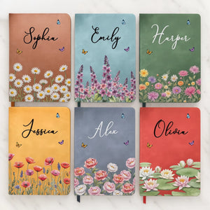 Custom Leather Writing Journal - Personalized Birthday Gifts For Besties, Sisters, BFF, Family, Yourself - Write Your Own Beautiful Story