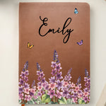Custom Leather Writing Journal - Personalized Birthday Gifts For Besties, Sisters, BFF, Family, Yourself - Write Your Own Beautiful Story