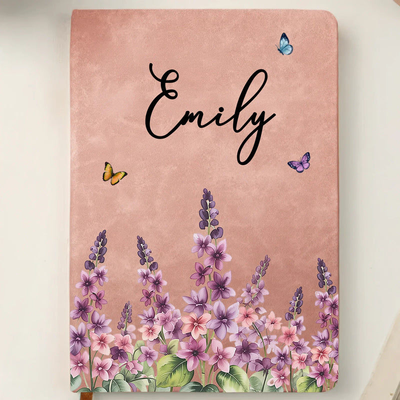 Custom Leather Writing Journal - Personalized Birthday Gifts For Besties, Sisters, BFF, Family, Yourself - Write Your Own Beautiful Story