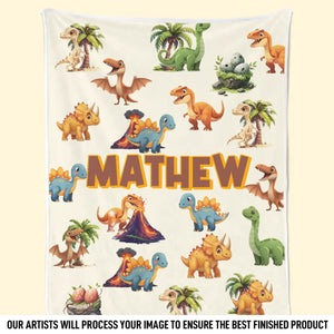 Custom Blanket - Personalized Birthday Gifts For Kids - Tiny Joy Lighting Our Days