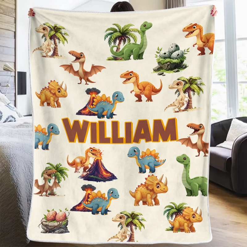 Custom Blanket - Personalized Birthday Gifts For Kids - Tiny Joy Lighting Our Days