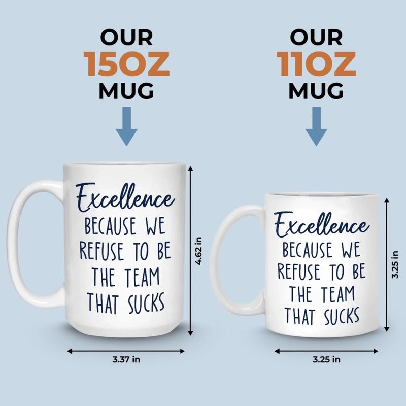Custom Scrabble Mug - Personalized Birthday Gifts For Coworker, Work Bestie - Building Great Days Together Here