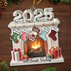 Custom Acrylic Ornament - Personalized Christmas Birthday Gifts For Mom, Dad, Brother, Sister, Kids - You Make My Holiday Shine