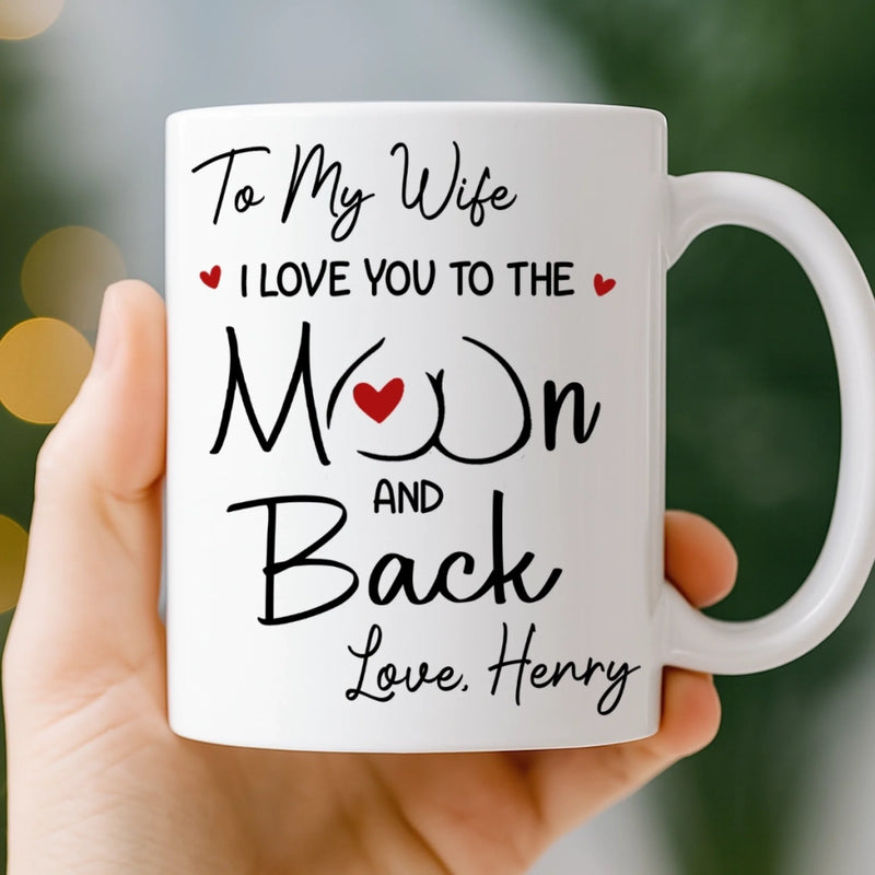 Custom Mug - Personalized Anniversary Wedding Gifts For Husband And Wife, Him And Her - Your Smile Finds Me Always