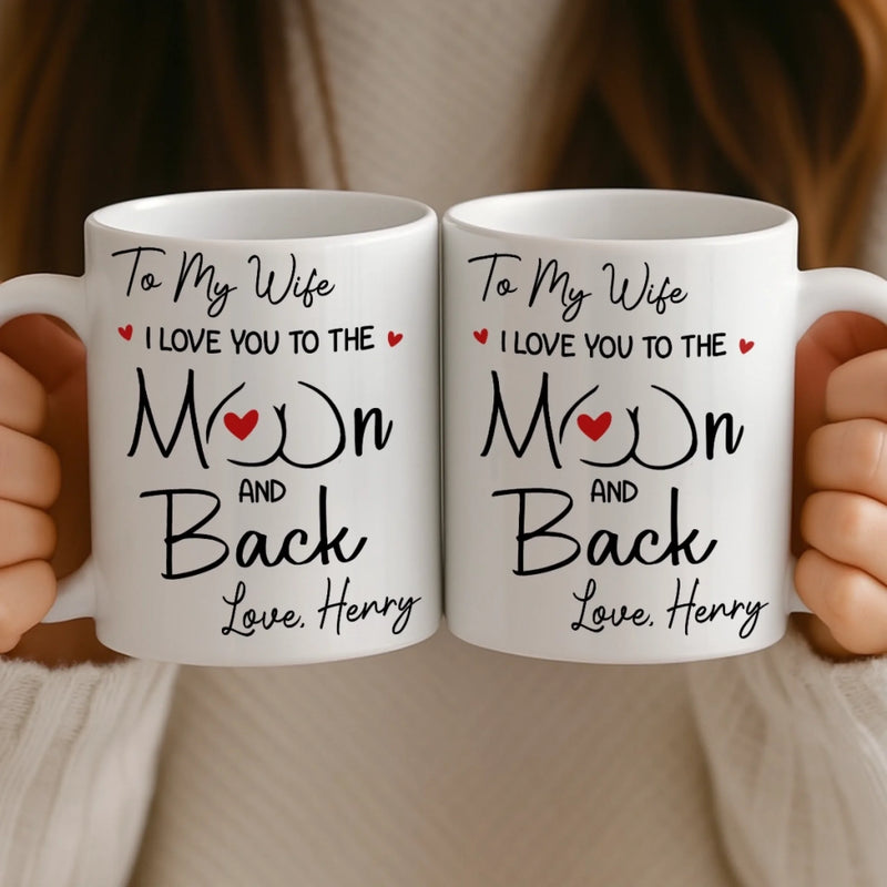 Custom Mug - Personalized Anniversary Wedding Gifts For Husband And Wife, Him And Her - Your Smile Finds Me Always
