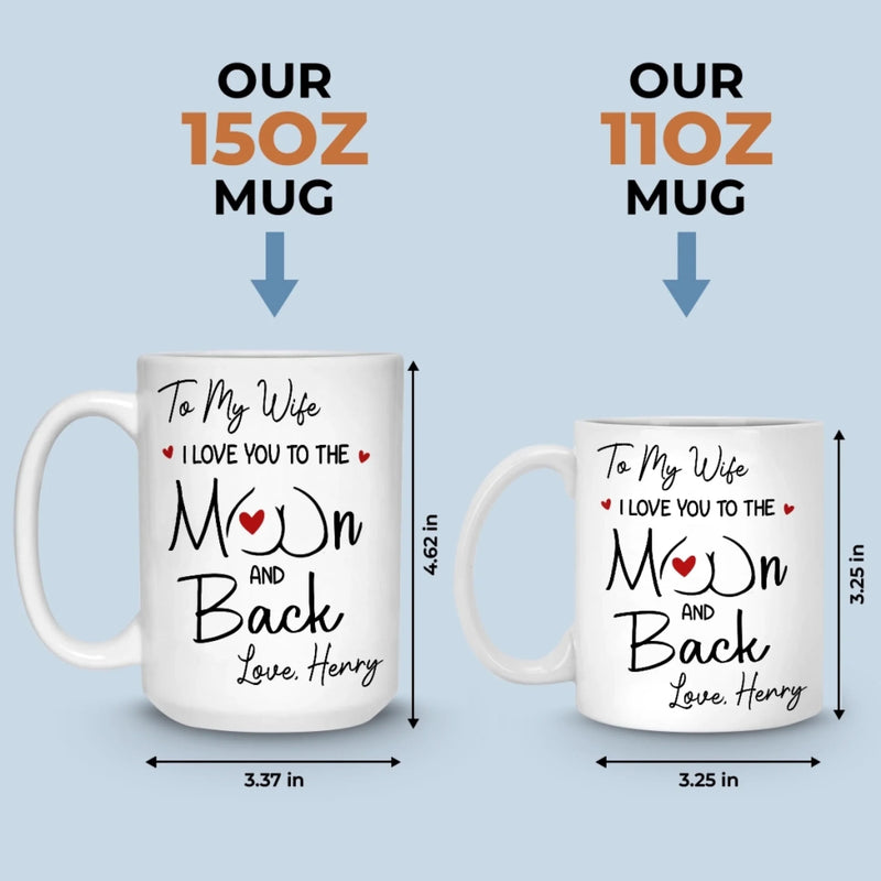 Custom Mug - Personalized Anniversary Wedding Gifts For Husband And Wife, Him And Her - Your Smile Finds Me Always