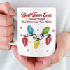 Custom Mug - Personalized Christmas Birthday Gifts For Coworker, Work Bestie - Making Spirits Bright At Work