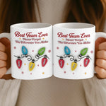 Custom Mug - Personalized Christmas Birthday Gifts For Coworker, Work Bestie - Making Spirits Bright At Work