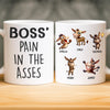 Custom Mug - Personalized Funny Gifts For Coworker, Work Bestie - Low Battery Human