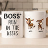 Custom Mug - Personalized Funny Gifts For Coworker, Work Bestie - Low Battery Human