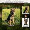 Custom Photo German Shepherd Dog Acrylic Ornament - Personalized Christmas Birthday Gifts For Dog Cat Lovers, Dog Dad And Mom, Cat Owners - Cuteness Overload On The Tree