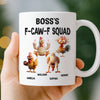 Custom Mug - Personalized Funny Gifts For Best Friends, Coworker, Work Bestie - Cluck If You Love Your Coworkers
