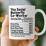 Custom Name Funny Coworker Gifts - Personalized Mugs