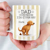 Custom Mug - Personalized Birthday Gifts For Dog Lovers, Dog Dad And Mom - The Poop Prince Strikes Again
