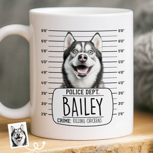 Custom Photo Mug - Personalized Birthday Gifts For Dog Cat Lovers, Dog Dad And Mom, Cat Owners - Serial Treat Killer