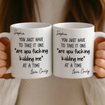 Custom Mug - Personalized Birthday Gifts For Coworker, Work Bestie - We Make Workdays Feel Better