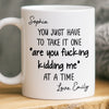 Custom Mug - Personalized Birthday Gifts For Coworker, Work Bestie - We Make Workdays Feel Better