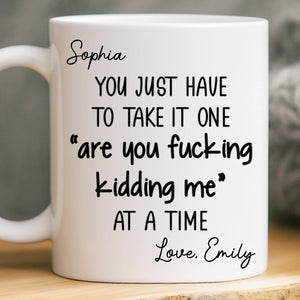 Custom Mug - Personalized Birthday Gifts For Coworker, Work Bestie - We Make Workdays Feel Better