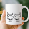 Custom Mug - Personalized Birthday Gifts For Cat Lovers, Cat Mom And Dad - My Cats Own Me