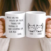 Custom Mug - Personalized Birthday Gifts For Cat Lovers, Cat Mom And Dad - My Cats Own Me