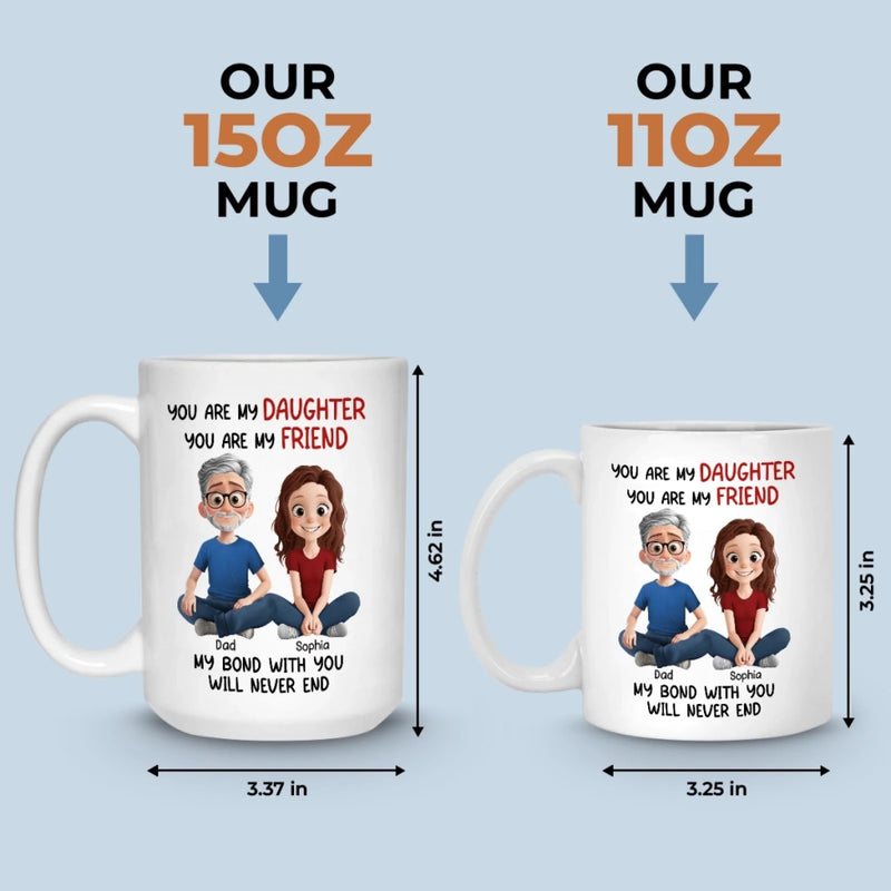 Custom Mug - Personalized Birthday Gifts For Mom, Dad, Daughter, Son - Make Today Amazing