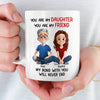 Custom Mug - Personalized Birthday Gifts For Mom, Dad, Daughter, Son - Make Today Amazing