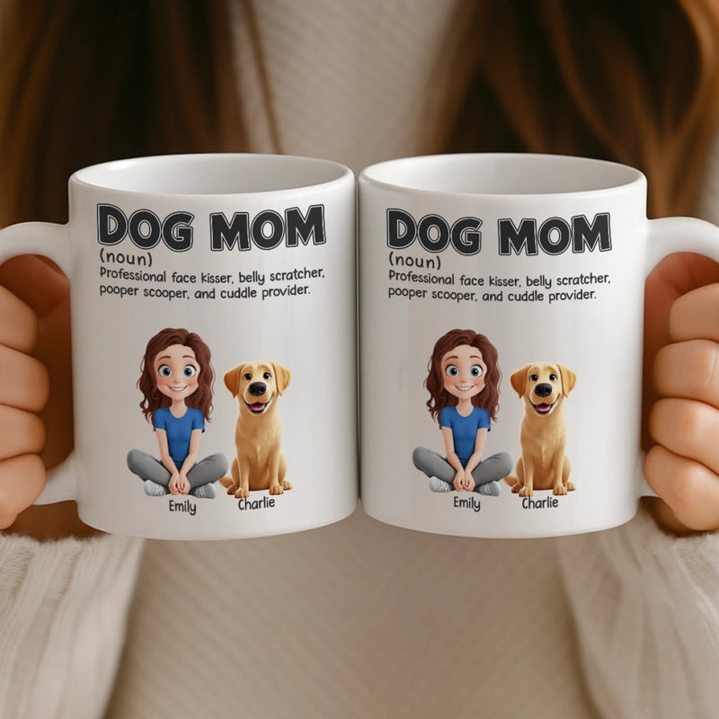 Custom Mug - Personalized Birthday Gifts For Dog Lovers, Dog Dad And Mom - Professional Treat Giver