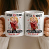 Custom Mug - Personalized Anniversary Wedding Gifts For Husband And Wife, Him And Her - You Feel Like Home