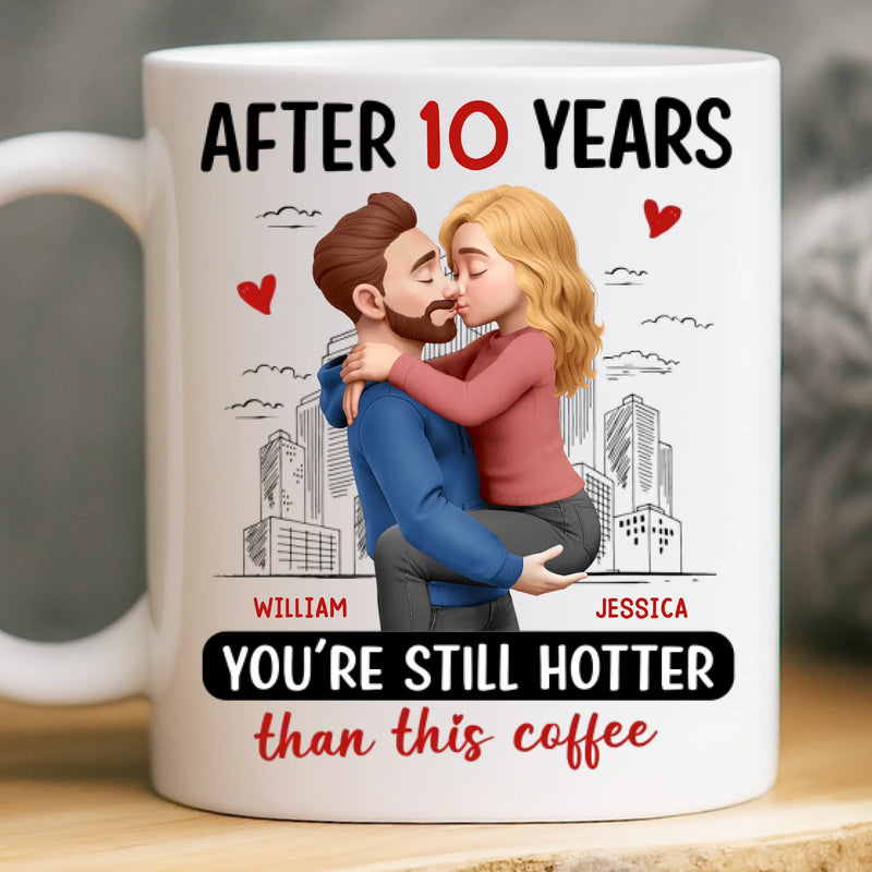 Custom Mug - Personalized Anniversary Wedding Gifts For Husband And Wife, Him And Her - You Feel Like Home