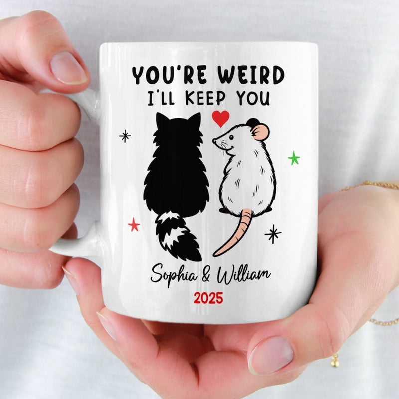 Custom Mug - Personalized Anniversary Wedding Gifts For Husband And Wife, Him And Her - Better Together, Always And Forever