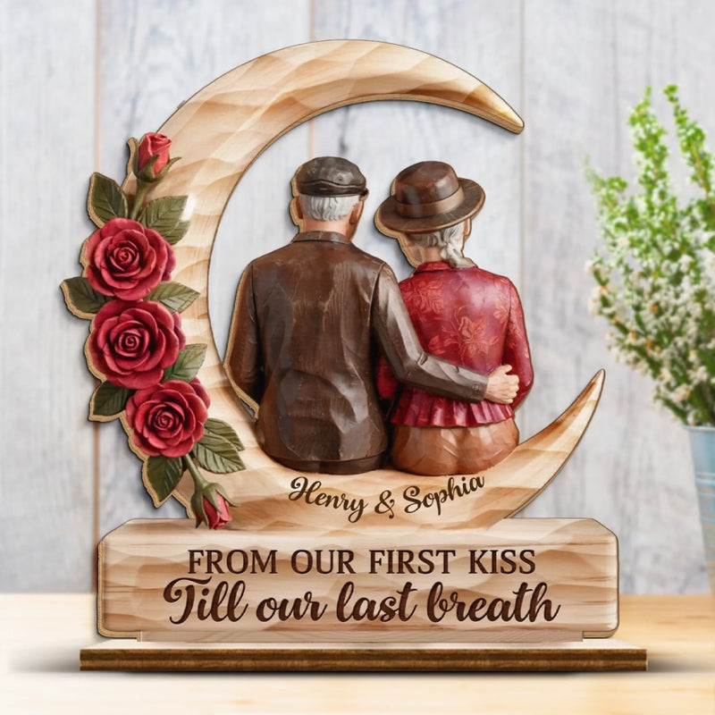 Custom 2-Layered Wooden Plaque - Personalized Anniversary Wedding Gifts For Husband And Wife, Him And Her - You And Me, We Got It
