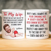 Custom Photo Mug - Personalized Anniversary Wedding Gifts For Husband And Wife, Him And Her - Every Day With You